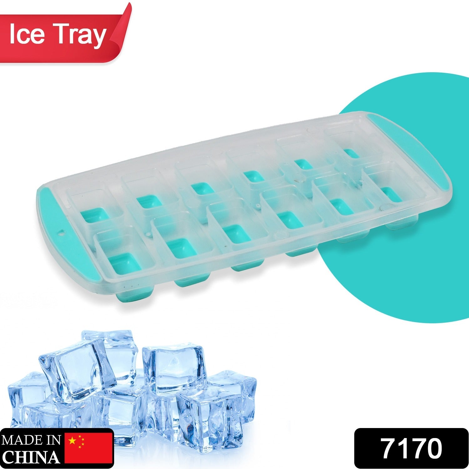 7170 12 Grid Silicon Ice cubes Making Tray Food Grade Square Ice Cube Tray | Easy Release Bottom Silicon Tray DeoDap 7170 12 Grid Silicon Ice cubes Making Tray Food Grade Square Ice Cube Tray | Easy Release Bottom Silicon Tray DeoDap